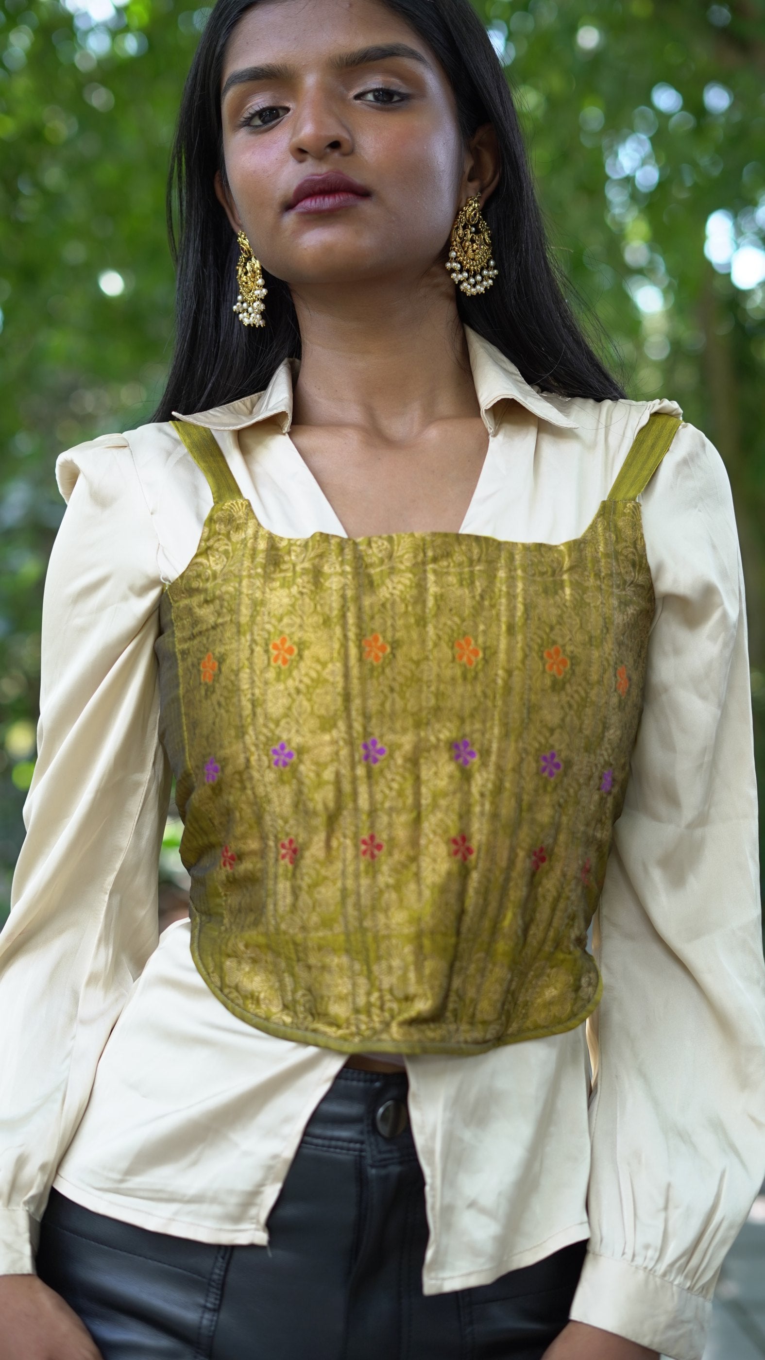BROCADE OLIVE