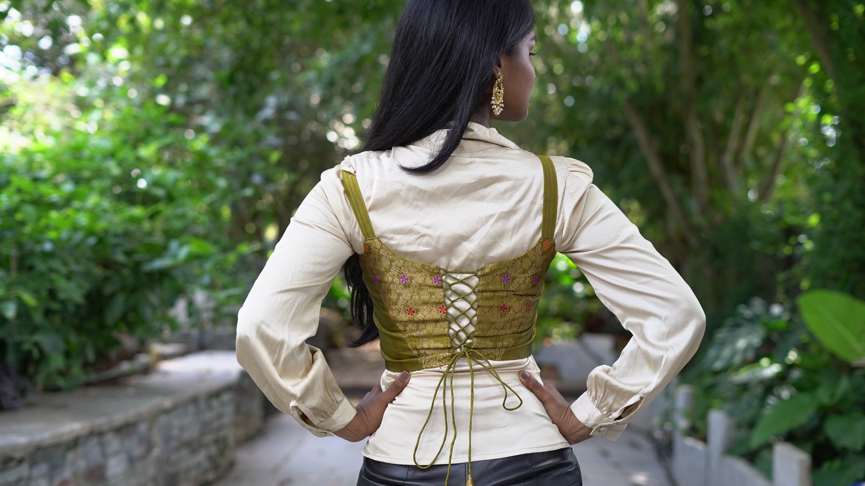 BROCADE OLIVE